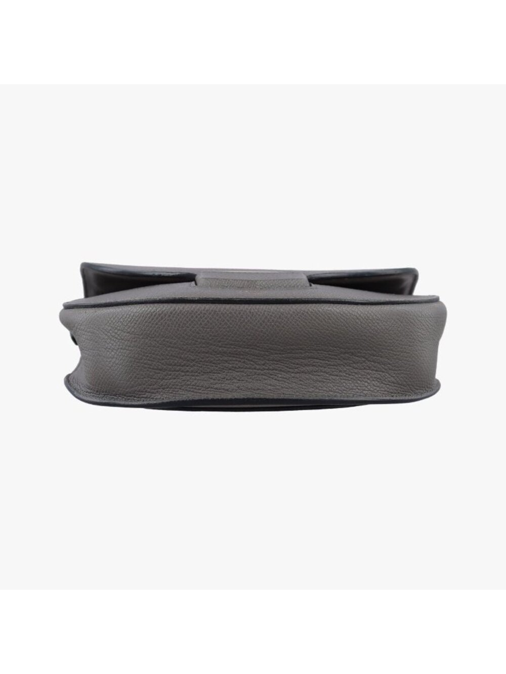 ★SOLD★ Celine Trotter Compact Gray Leather Messenger Bag - Picture 3 of 15